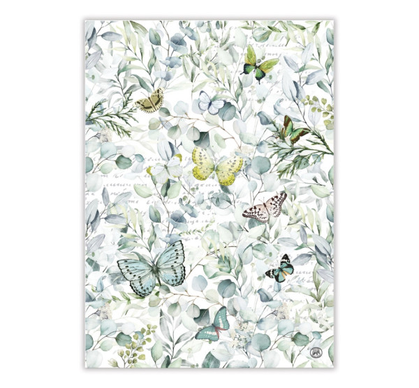 Michel Design Works Kitchen Towel Geschirrtuch BUTTERFLY FIELDS TOW439