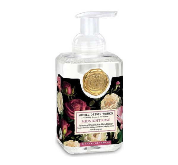 Michel Design Works FOAMING HAND SOAP MIDNIGHT ROSE Sheabutter-Handseife Schaumseife