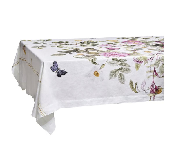 Koustrup Co ROSE FLOWER GARDEN TABLECLOTH Tischdecke, Leinen